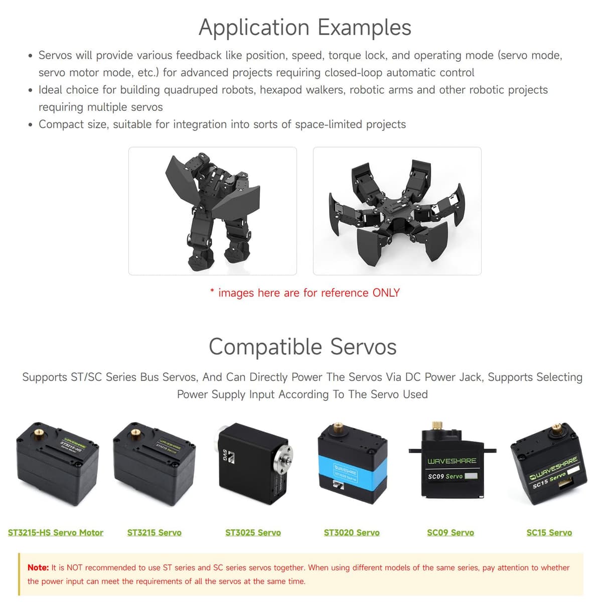 Waveshare Serial Bus Servo Driver Board, Integrates Servo Power Supply & Control Circuit, Applicable for ST/SC Series Serial Bus Servos, Small Size, Easy to Integrate — view 3
