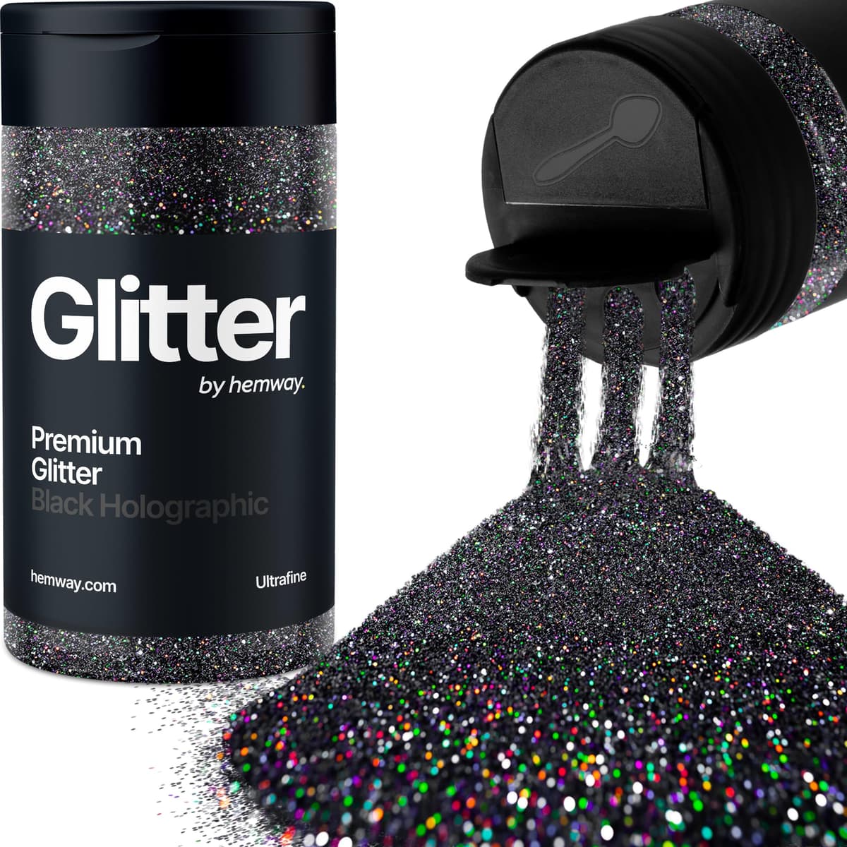 Light Rose Gold Glitter Shaker, 130g Ultrafine Glitter, Crafts 1/128" Metallic Flake Light Rose Gold Sequins, Resin & Epoxy Crafts, Decorating, Halloween, Christmas Nail, Face, Hemway — view 179
