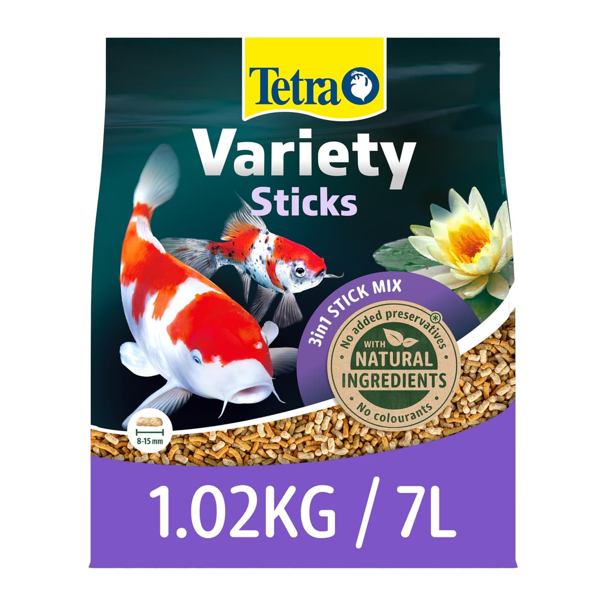 Tetra Pond Fish Food Variety Sticks 150g - biologically balanced for pond fish — view 10