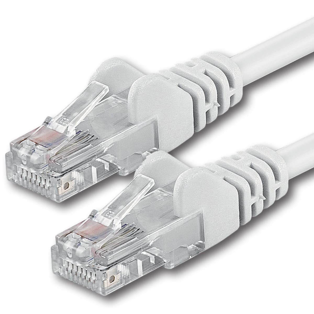 1aTTack.de 0.25m - black - 10 pieces - (PACK) - CAT.6 CAT6 Ethernet LAN network cable 1000 Mbit/s patch cable — view 51