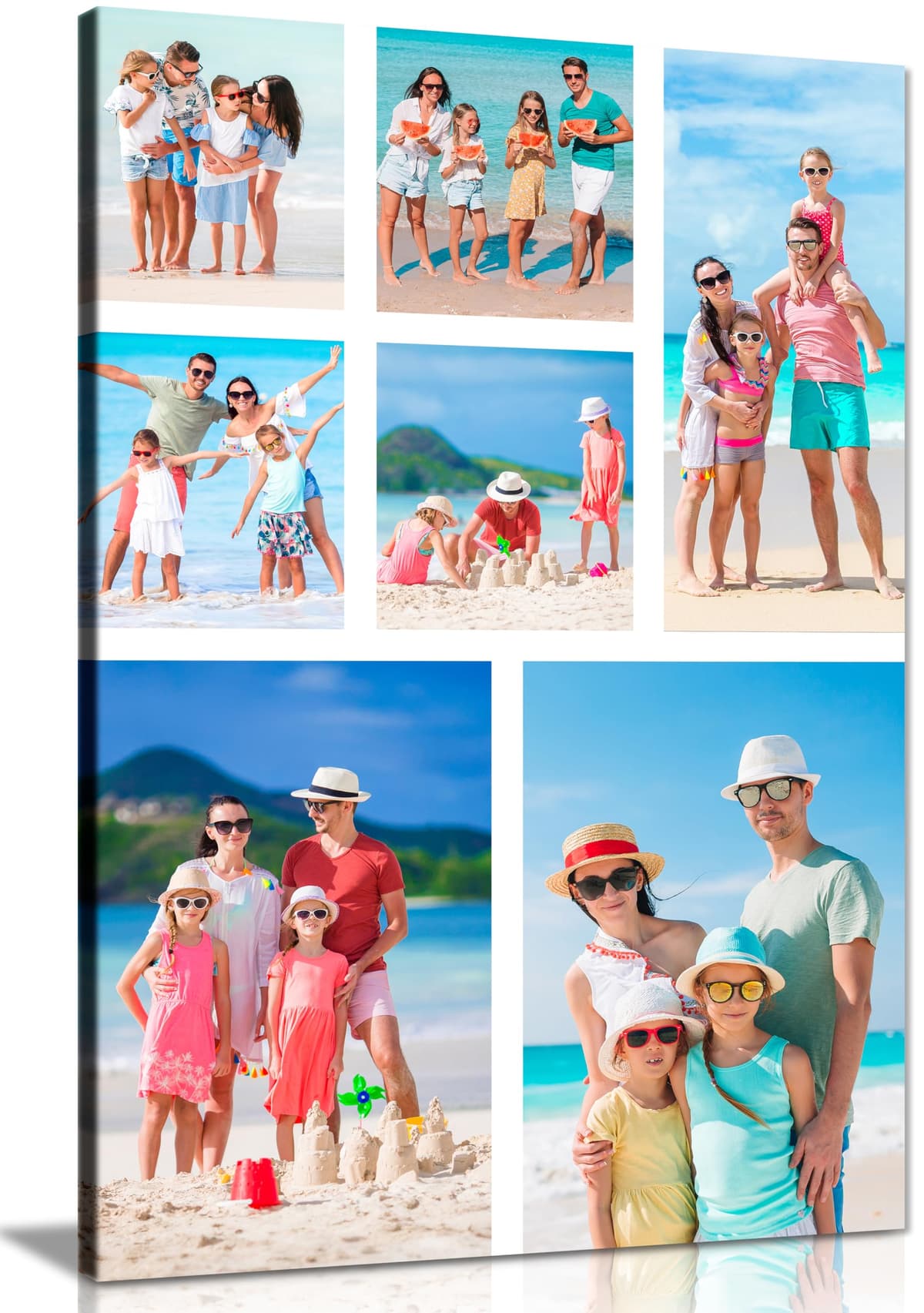 1 Photo Portrait Personalised Canvas Print – Custom Photo Wall Art – Multiple Sizes via “Customise Now” – Custom Printed Gift for Home & Occasions — view 16