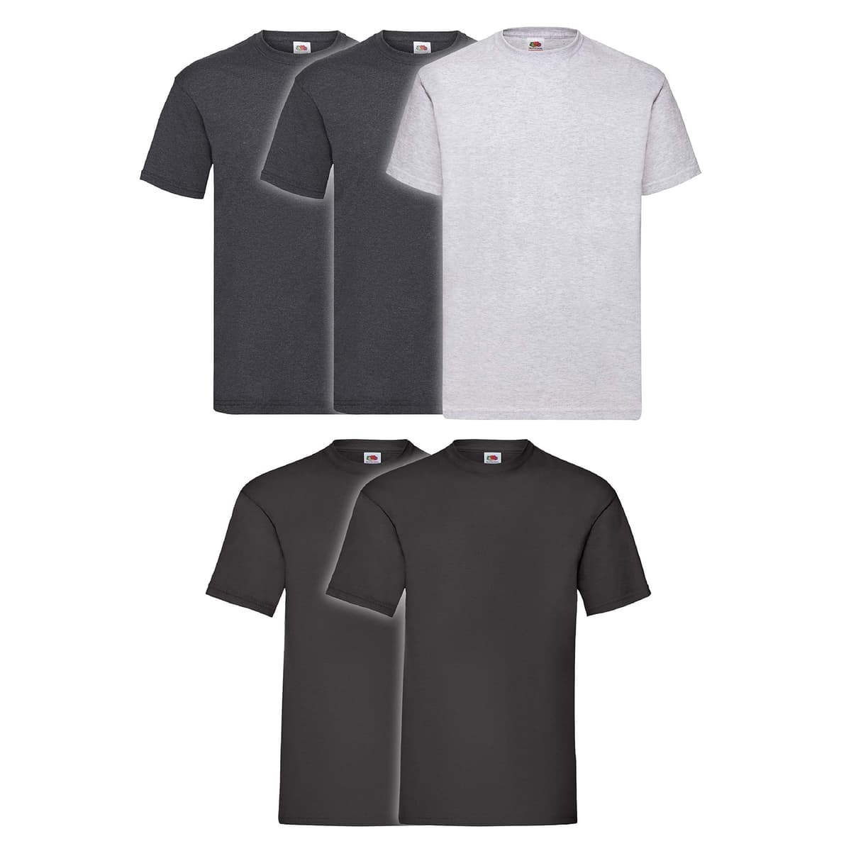 Fruit of the Loom Men's Original T. T-Shirt (Pack of 5) — view 5