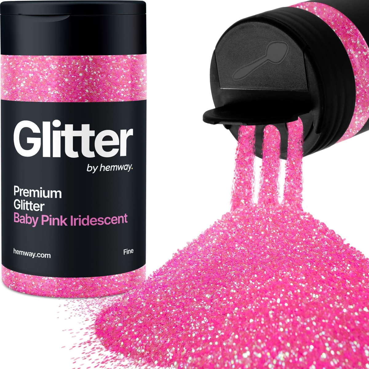 Light Rose Gold Glitter Shaker, 130g Ultrafine Glitter, Crafts 1/128" Metallic Flake Light Rose Gold Sequins, Resin & Epoxy Crafts, Decorating, Halloween, Christmas Nail, Face, Hemway — view 219