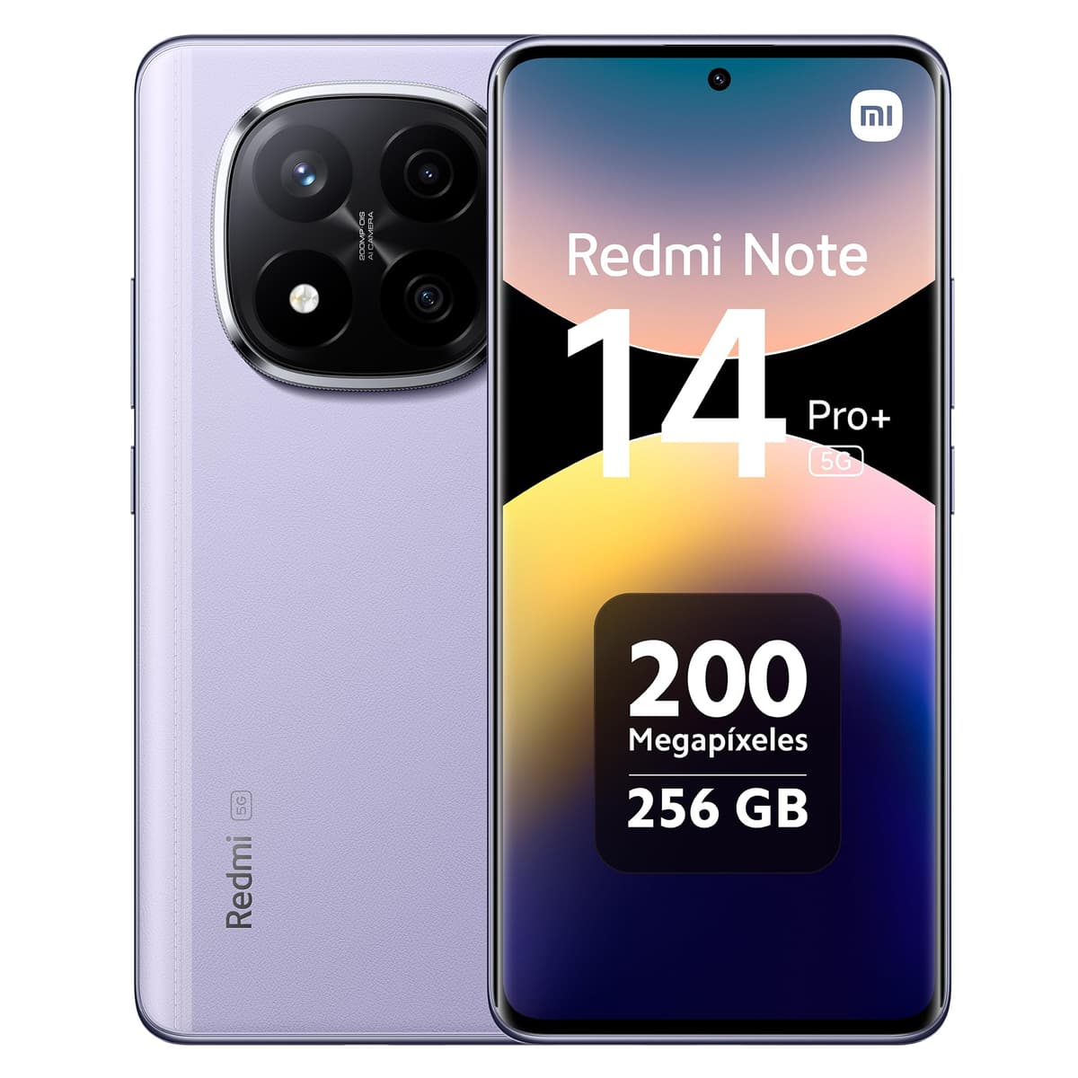 XIAOMI Redmi Note 14 5G - Smartphone de 8+256GB, Pantalla de 6.67" AMOLED FHD+ 120Hz, MediaTek Dimensity 7025-Ultra, cámara de 108MP, 5110 mAh, Cargador no Incluido, Morado (Versión ES) — view 31