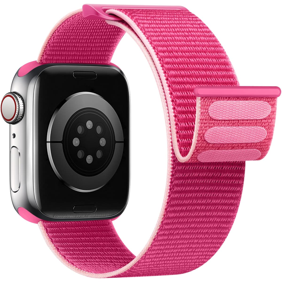 Yoohoo Nylon Straps Compatible with Apple Watch Straps 38mm 40mm 41mm 42mm(Series 10) Women Men,Upgraded Soft Nylon Strap Replacement Bands for iWatch Series 11 10 9 8 7 6 5 4 3 2 1 SE3 Ultra3/Black — view 37