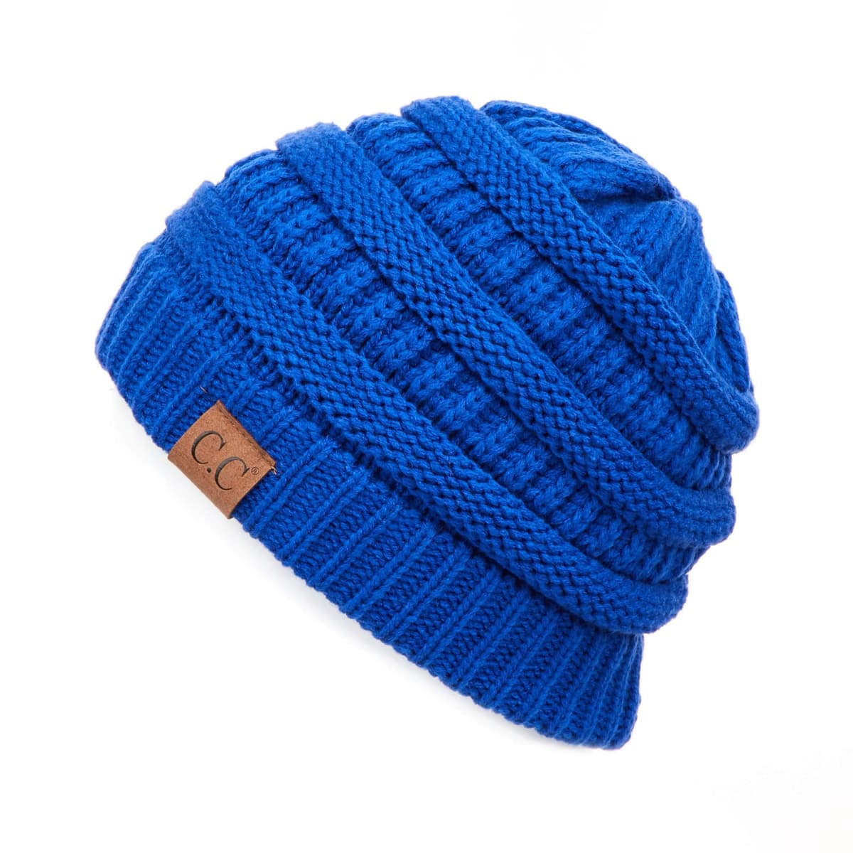 Warm Chunky Soft Stretch Cable Knit Beanie Skully — view 18