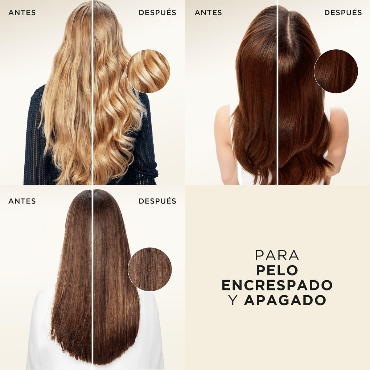 Pantene Pro-V Suave Y Liso Mascarilla Protectora De Keratina 3X300ml Para Pelo Encrespado Y Seco. Hasta 72H De Pelo Suave Y Brillante En Un Solo Uso — view 3