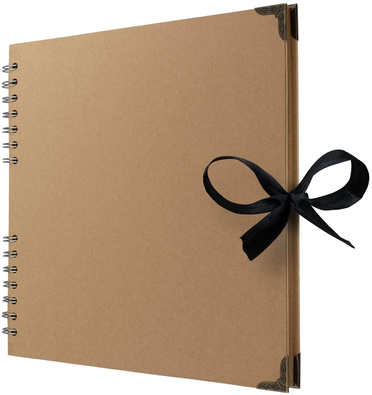 Bstorify Scrapbook Photo Albums 60 Pages (21 x 21 cm) Brown Thick Kraft Paper Scrap Book Ideal for Your Scrapbooking Albums Art & Craft Projects — view 39