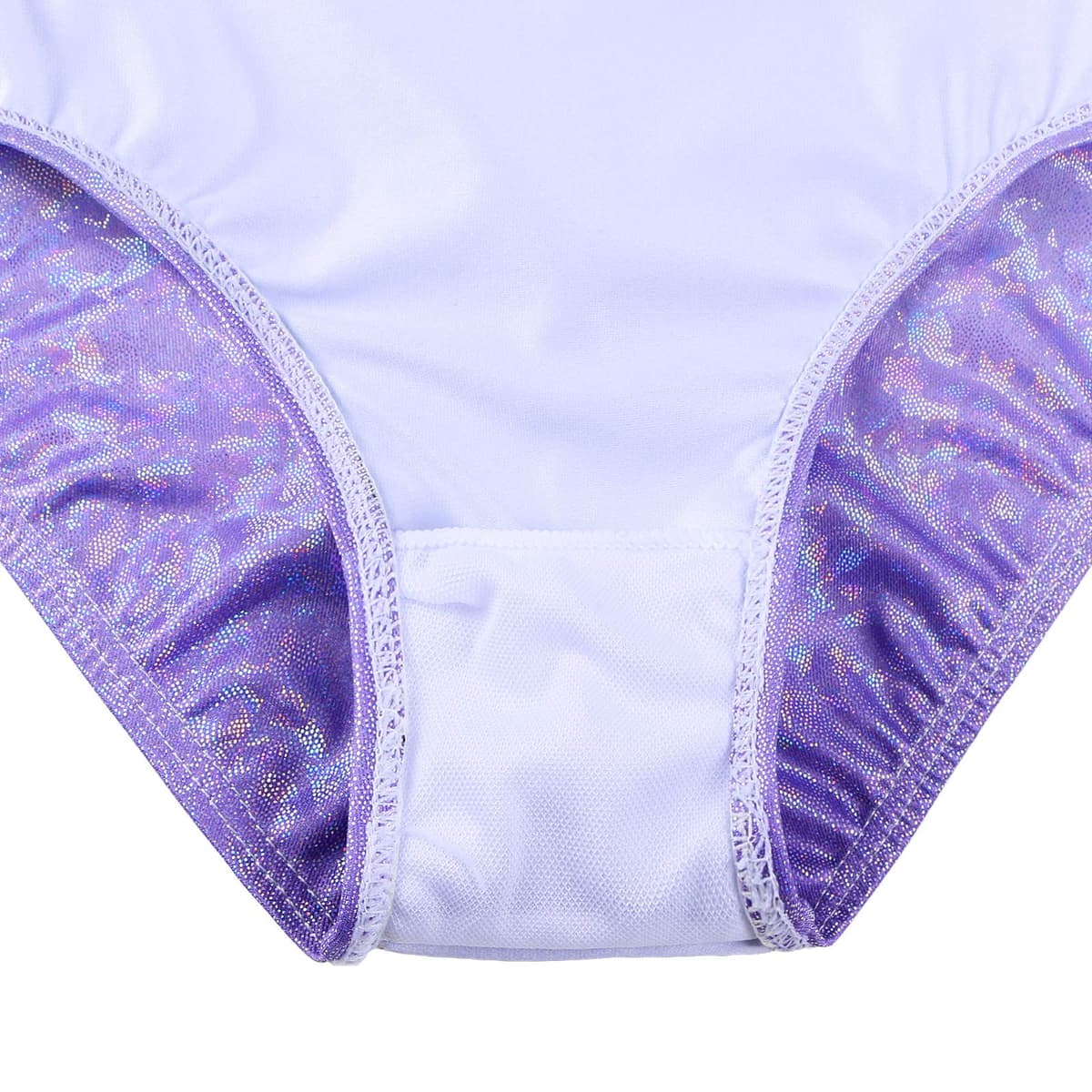 Niña Maillots de Gimnasia Mangas Largas con Lentejuelas en Tul — view 15