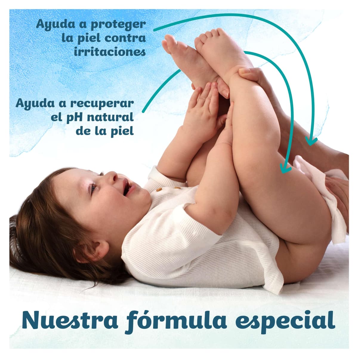 Dodot Toallitas Pure Aqua Para Bebé,1152 Toallitas (24 Packs de 48 Unidades),Ayuda A Restaurar El PH Natural De La Piel, 99% Agua, Sin plástico — view 4