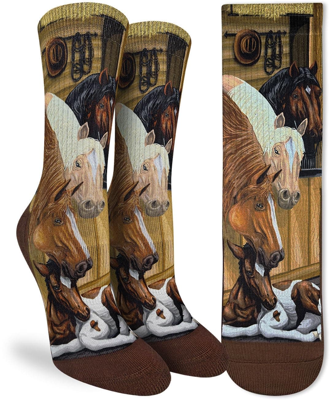 Good Luck Sock Women's Floral Dinosaurs Socks, Shoe Size 5-9 — view 7