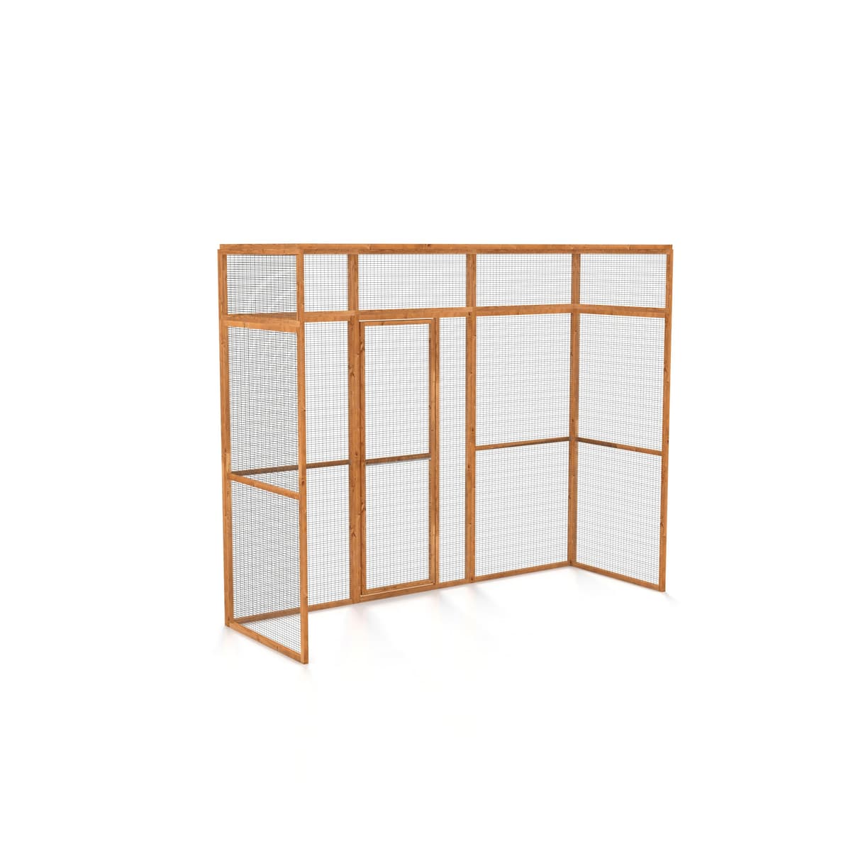 The Hutch Company 3 Sided Wingham Catio & Playpen – Outdoor Cat Enclosures, Shelves, Ramps & Accessories | Safe Outdoor Play for Cats 12 Different Sizes to suit all Homes (9ft│3ft│7.2ft) — view 5