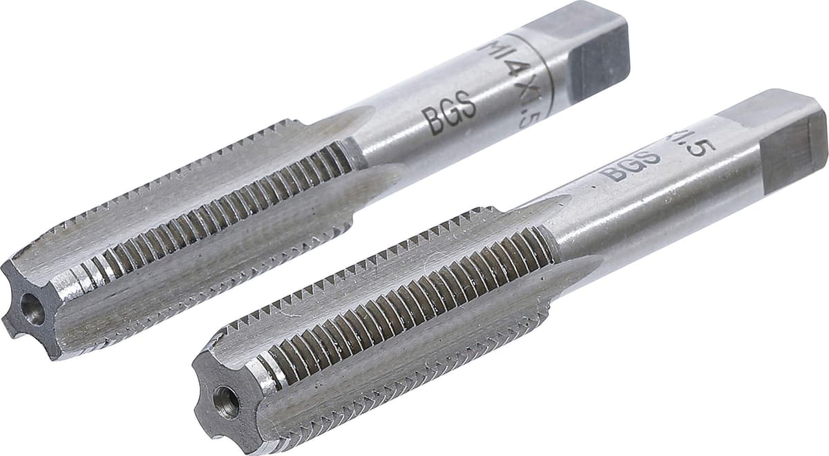 BGS 1900-M16X2.0-B | Taps | Initial and Finishing Male | M16 x 2mm | 2 Pieces — view 18