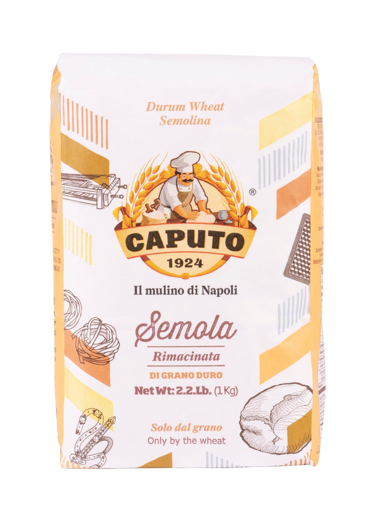 Antimo Caputo 00 Semola (Semolina Flour) - 2 Pack, 1 kg — view 3