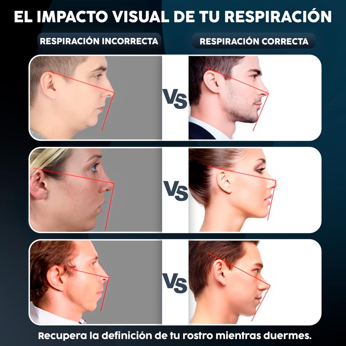 Mouth Tape 125 Unidades – Cinta Bucal Antironquidos, Tiras Bucales para Dormir, Parches Boca, Mejora la Respiración Nasal, Adhesivo Hipoalergénico — view 4