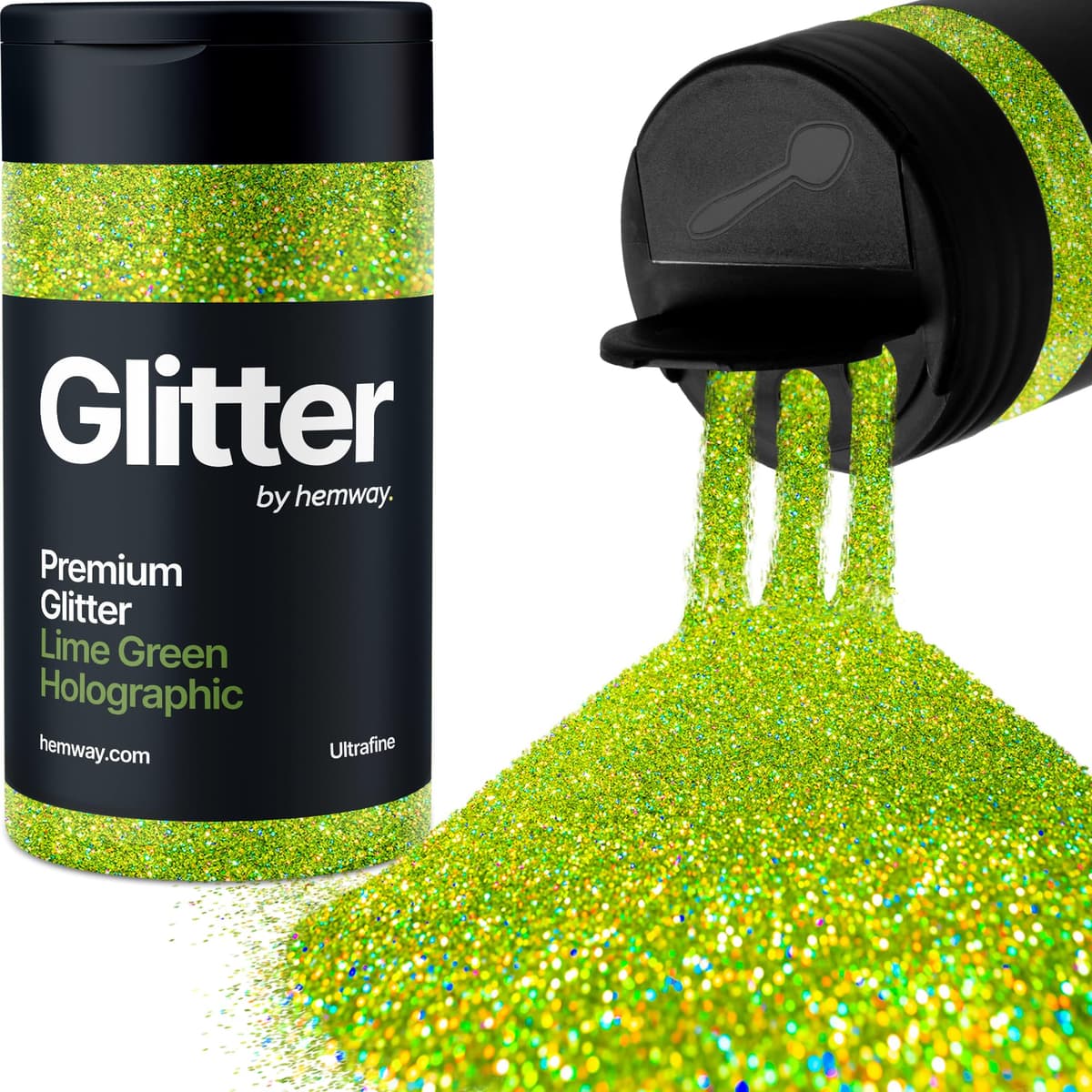 Light Rose Gold Glitter Shaker, 130g Ultrafine Glitter, Crafts 1/128" Metallic Flake Light Rose Gold Sequins, Resin & Epoxy Crafts, Decorating, Halloween, Christmas Nail, Face, Hemway — view 113