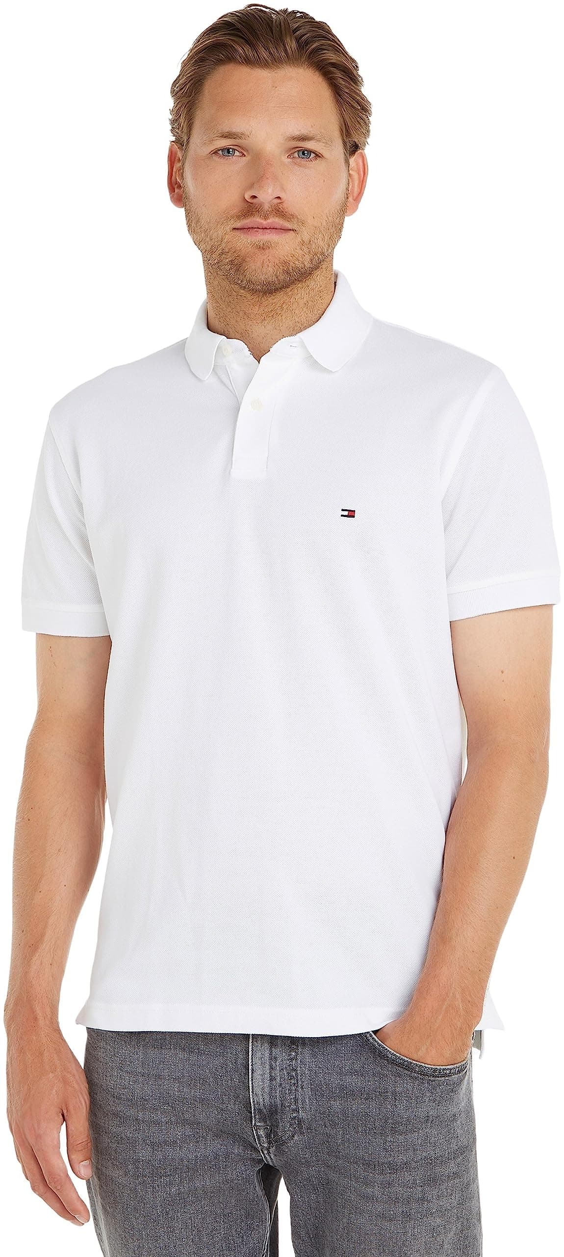 Tommy Hilfiger Polo de Manga Corta Hombre 1985 Regular Fit — view 16