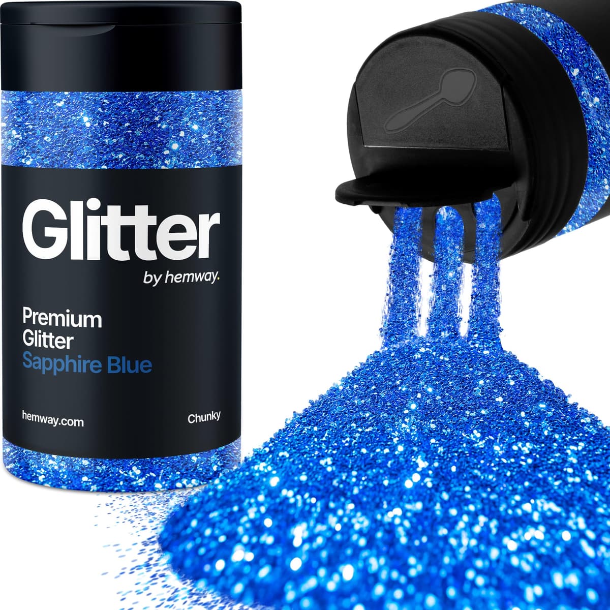Light Rose Gold Glitter Shaker, 130g Ultrafine Glitter, Crafts 1/128" Metallic Flake Light Rose Gold Sequins, Resin & Epoxy Crafts, Decorating, Halloween, Christmas Nail, Face, Hemway — view 101