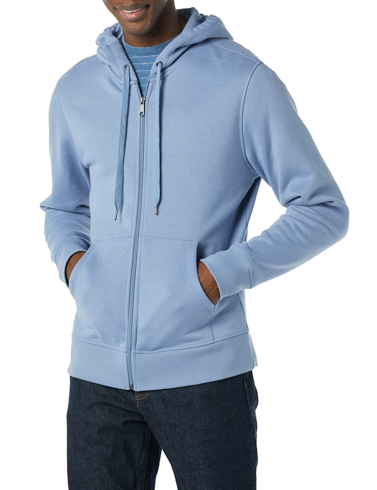 Amazon Essentials Chaqueta de Felpa con Cremallera Completa (Disponible en Tallas Grandes y Largos Especiales) Hombre — view 9