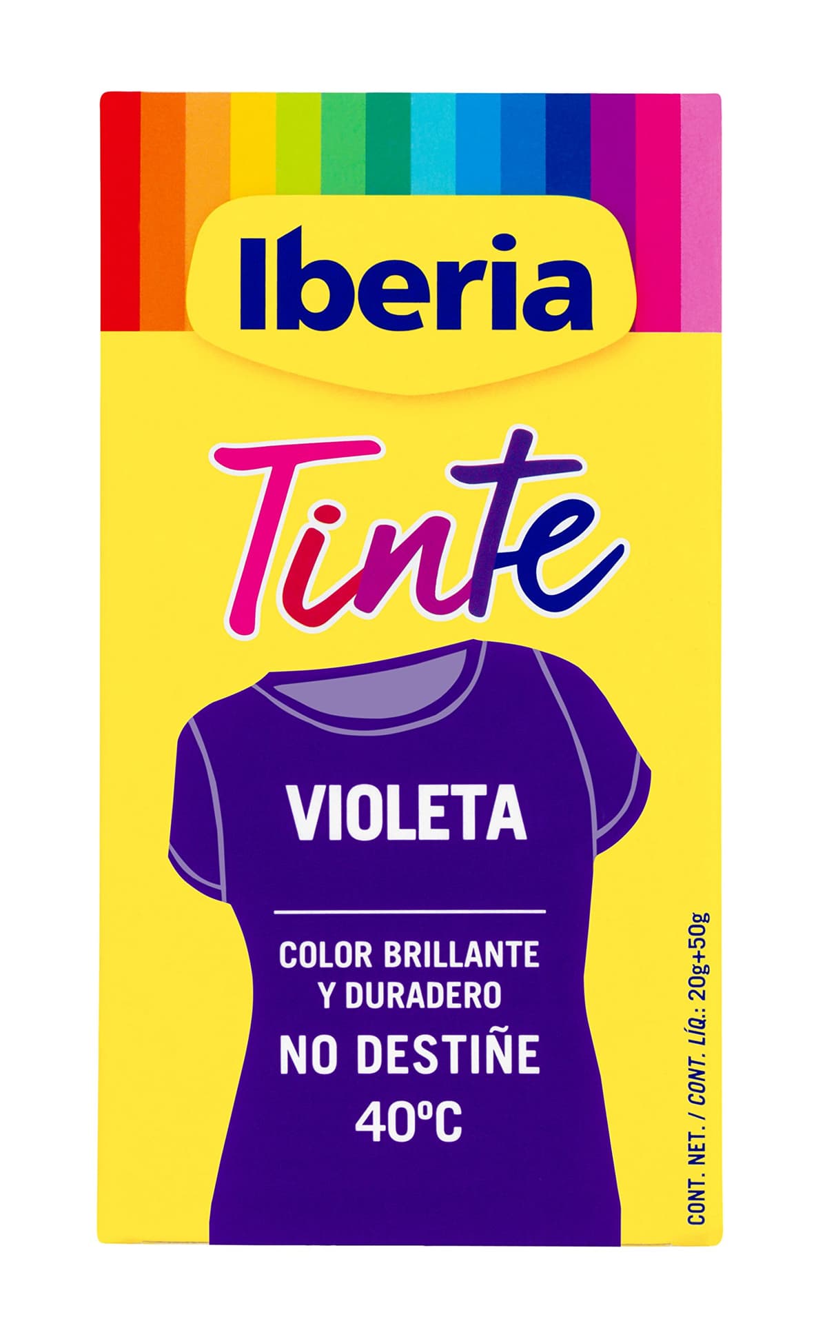 Iberia - Tinte Gris para ropa, 40°C, 70 gr (214113) — view 9