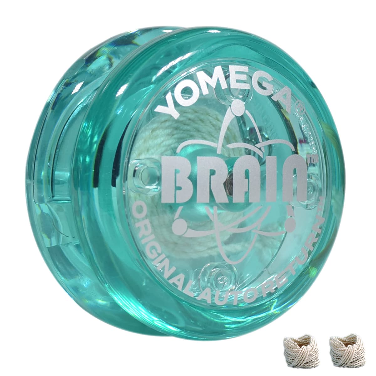 Yomega The Original Brain - Yoyó Profesional para niños y Principiantes, yoyó de Retorno automático Ideal para Trucos de Cuerda + 2 Cuerdas Extra — view 8