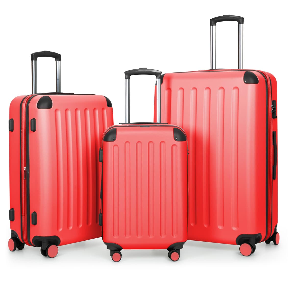 HAUPTSTADTKOFFER - Spree - Equipaje de Mano, Maleta rígida, Trolley expandible, 4 Ruedas Dobles, TSA, 55 cm, 42 litros, Blanco — view 98