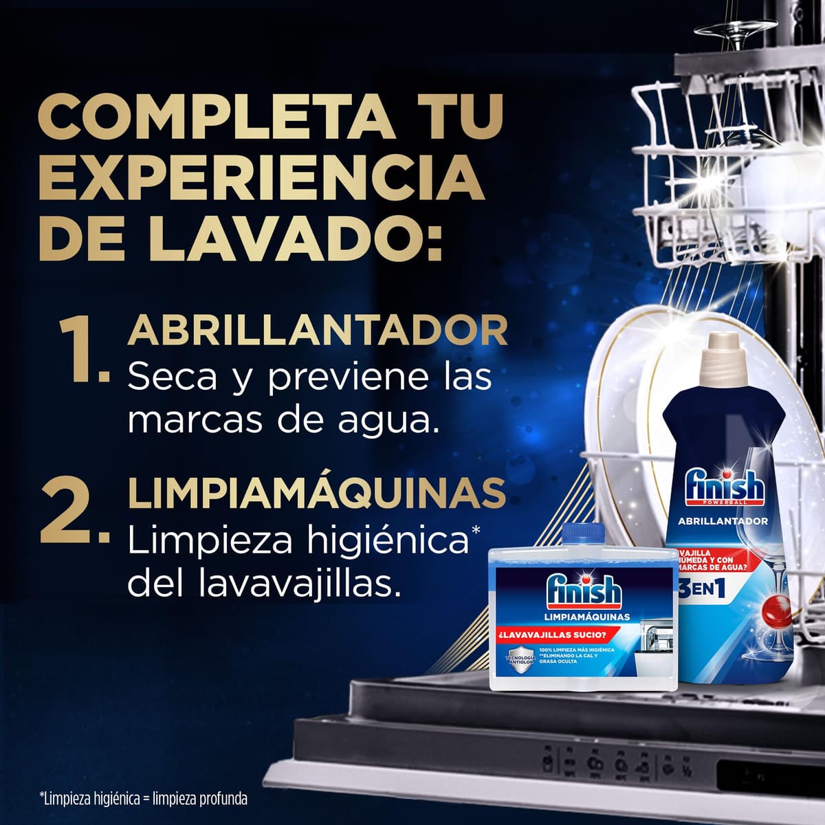 Finish Ultimate Plus Infinity Shine, Pastillas para el Lavavajillas, limpieza y brillo intensivos, y protección del cristal, 73 pastillas — view 10