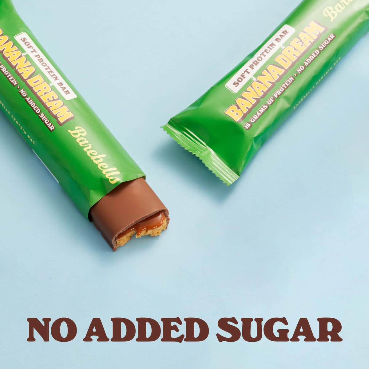 Barebells - Barritas Proteína - 16g Protein x Bar - Baja en azúcar y Calorías - Sin Aceite de Palma - Banana Dream (12 Barritas x 55g) — view 3