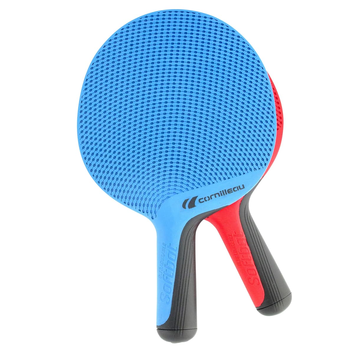 Cornilleau Softbat Duo Raquetas, Unisex Adulto, Azul/Rojo, Única