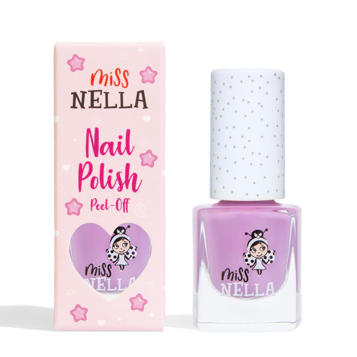 Miss Nella BLUEBERRY SMOOTHIE- Esmalte de uñas especial morada con brillantina para niños, con fórmula despegable, a base de agua y sin olor — view 28