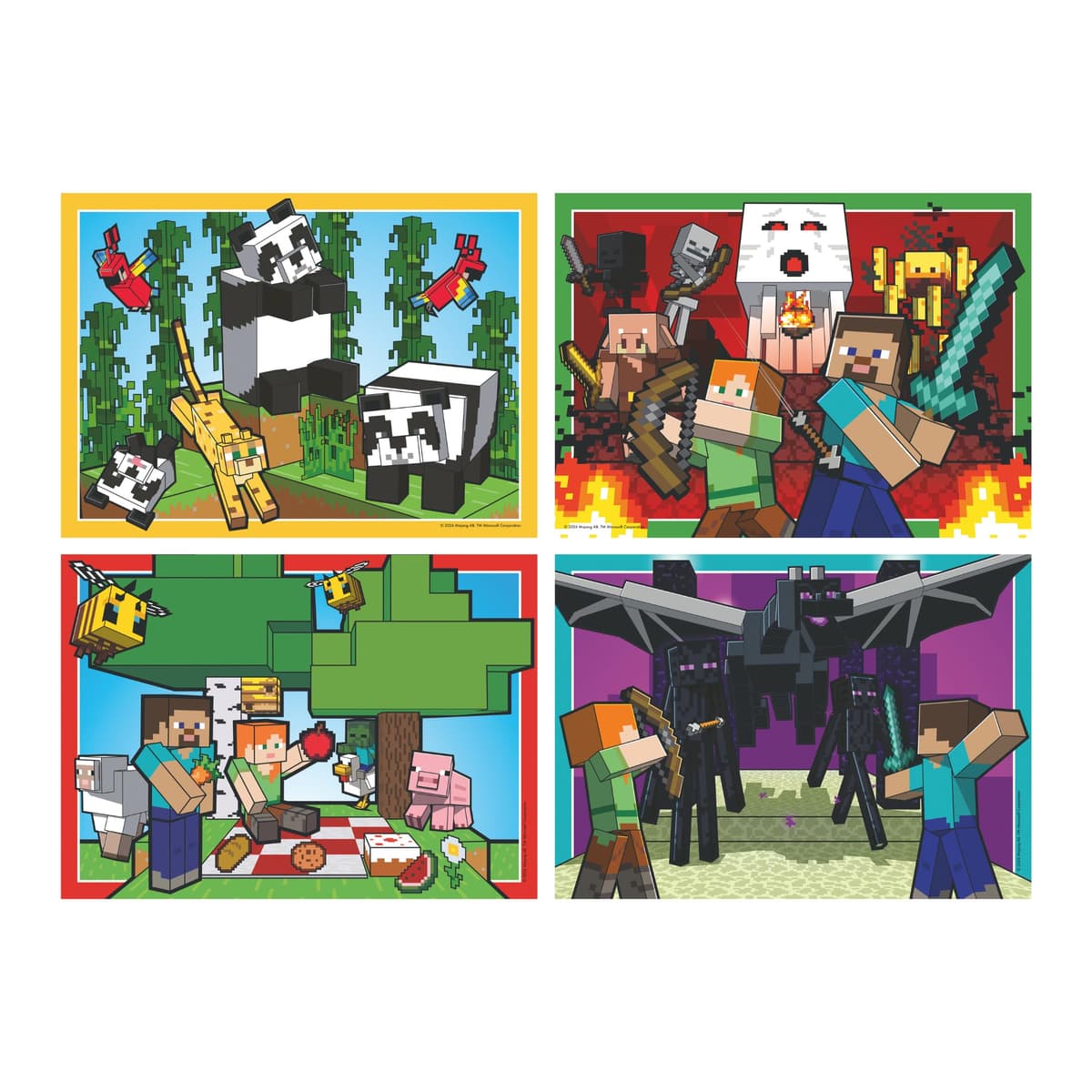 Ravensburger - Puzzles XXL Minecraft | Puzzle 6 Años O Más | Regalo Niño 6 Años O Más De 100 Piezas | Rompecabezas Niños De 36 X 49 Cm Puzzle — view 13
