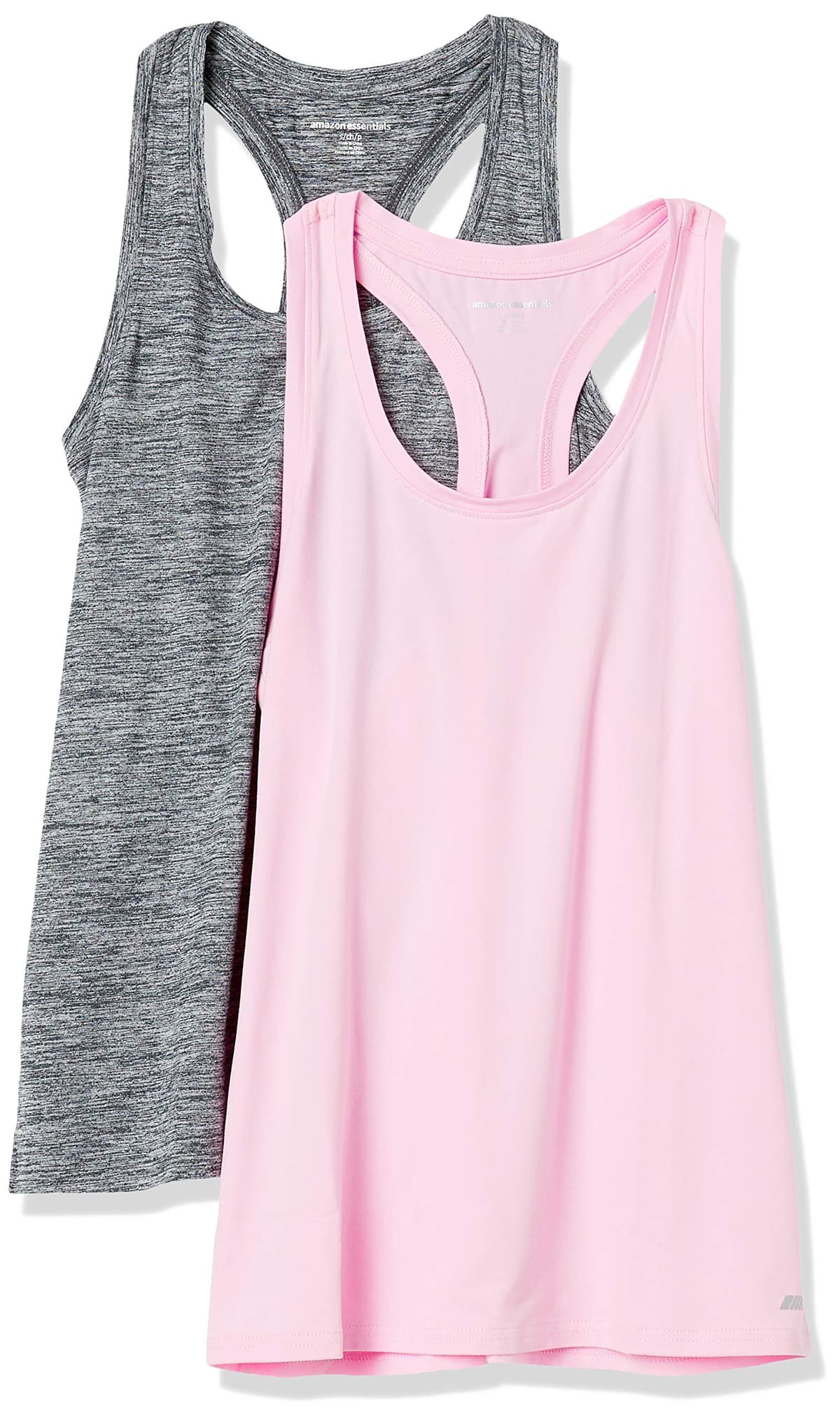 Amazon Essentials Top Deportivo Elástico de Entrenamiento, Secado Rápido y Espalda Nadadora (Tallas Grandes) Mujer, Paquetes Múltiples — view 8