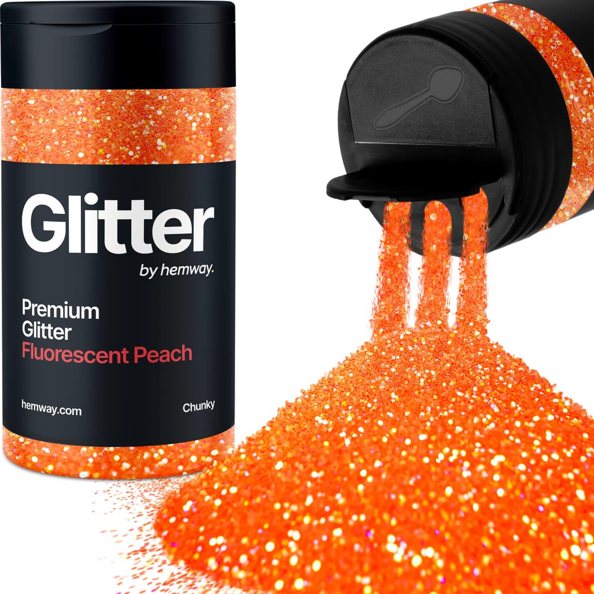 Light Rose Gold Glitter Shaker, 130g Ultrafine Glitter, Crafts 1/128" Metallic Flake Light Rose Gold Sequins, Resin & Epoxy Crafts, Decorating, Halloween, Christmas Nail, Face, Hemway — view 204