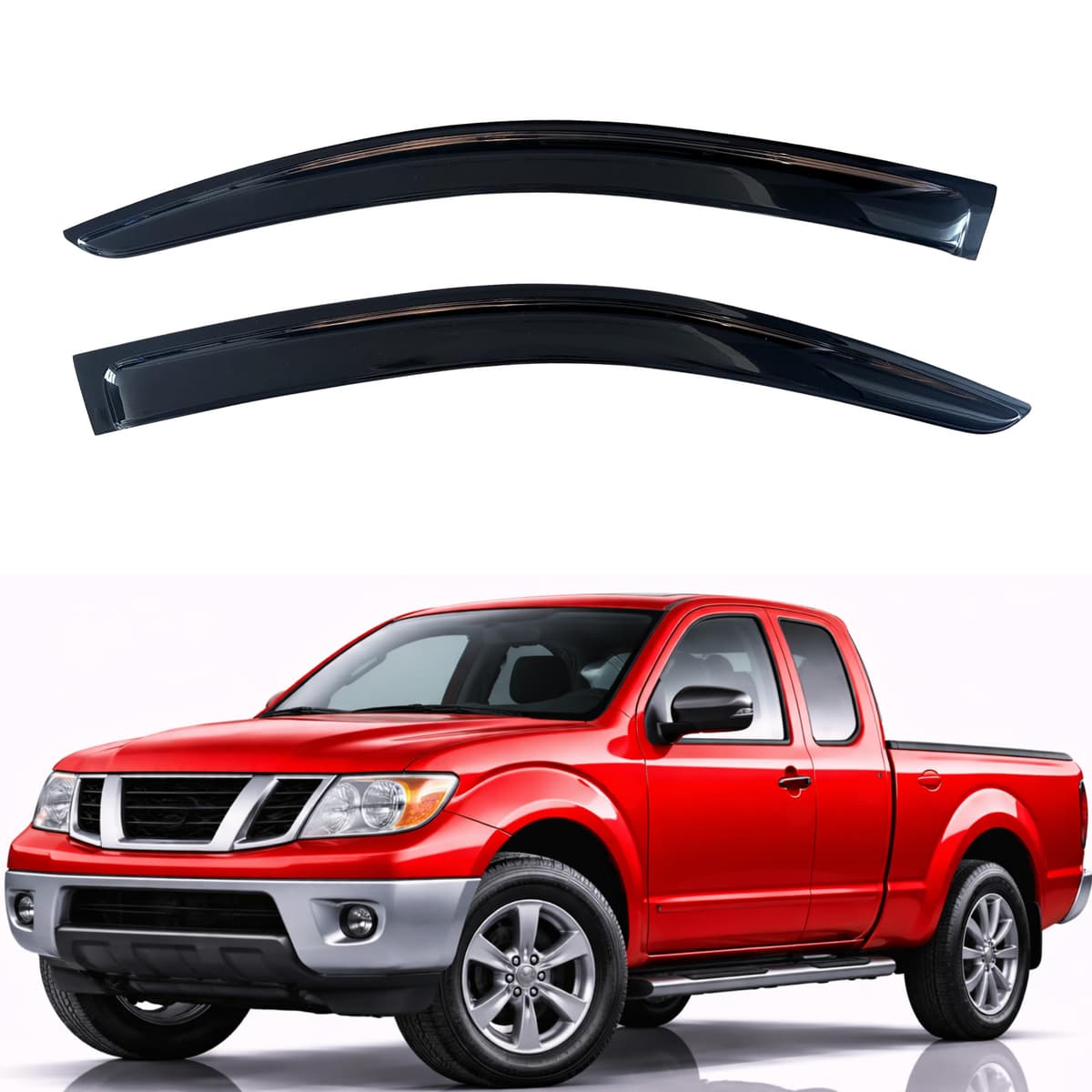 KPY Rain Guards Fit for 2006-2013 Lexus IS250 IS350, Out-Channel Window Visors Vent Wind Deflectors 4PC, Car Accessories for 06-13 Lexus is Series — view 330