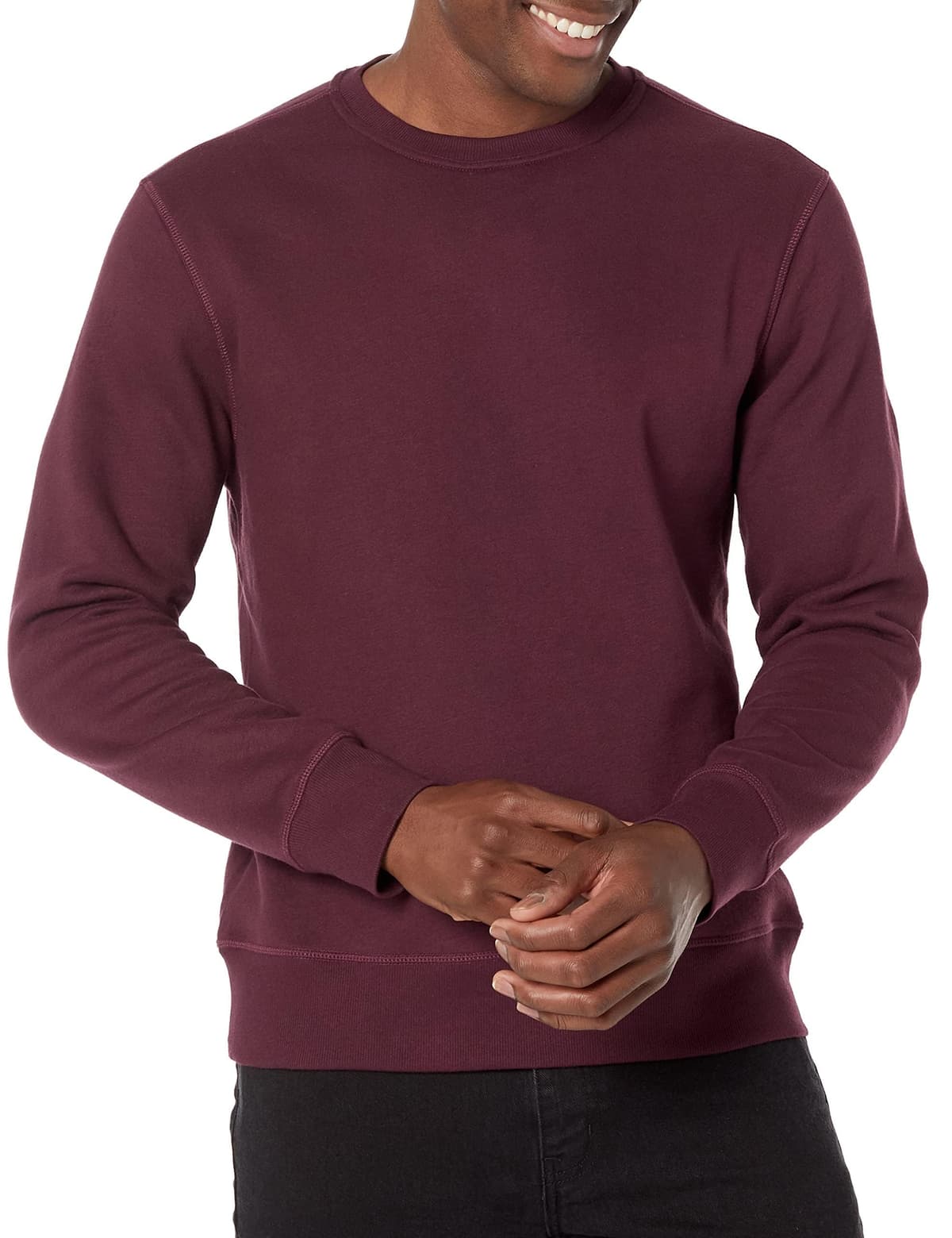 Amazon Essentials Hombre Sudadera de Forro Polar con Cuello Redondo (Disponible en Tallas Grandes y Largos Especiales) — view 22