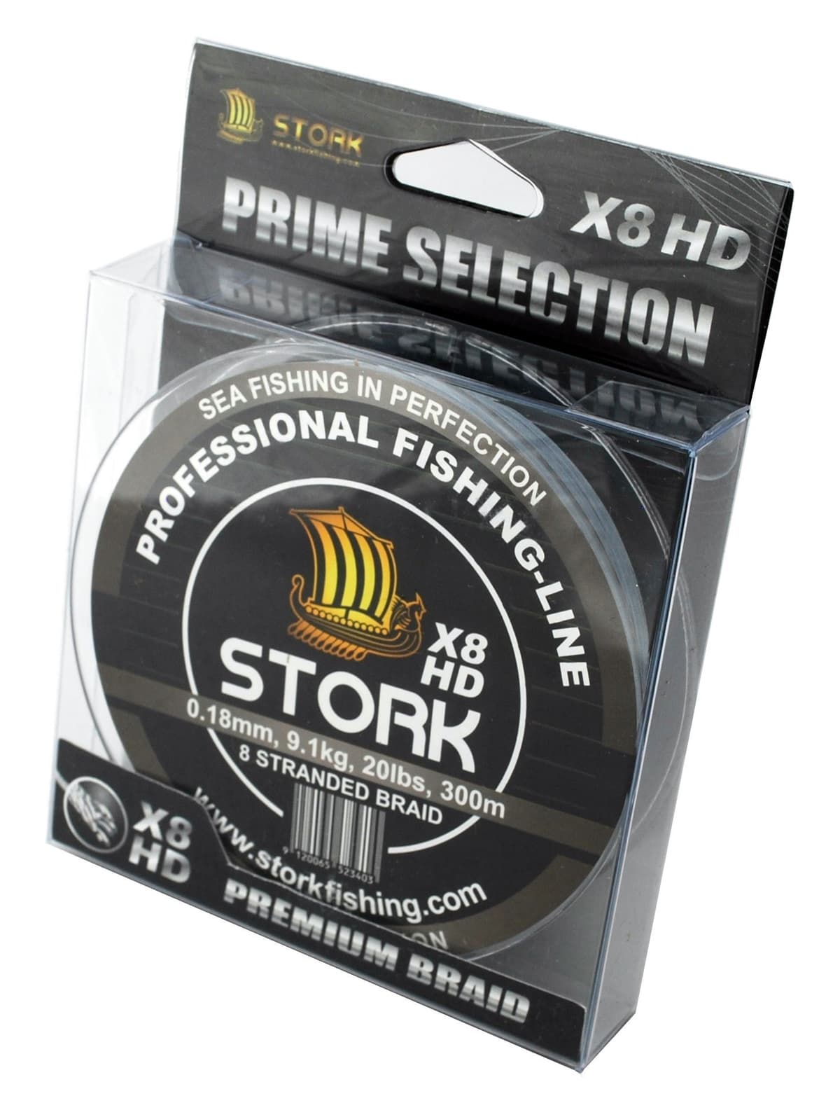 Stork HDx8, 8-Hilo Trenzado Pesca Premium 300m — view 12