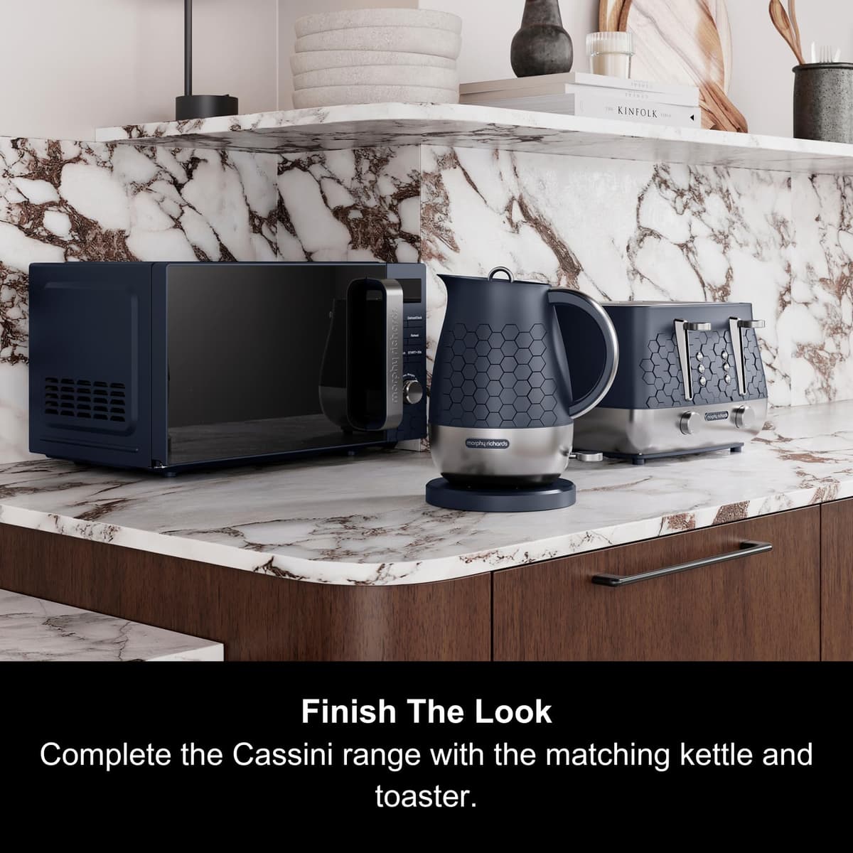 Morphy Richards Cassini Digital Glass Microwave, 20L Capacity, 6 Power Levels Including Defrost, 95 Minute Timer fo Cooking, 24.5cm Glass Turntable, Easy Clean, 800W, Outer Space, 511421 — view 5
