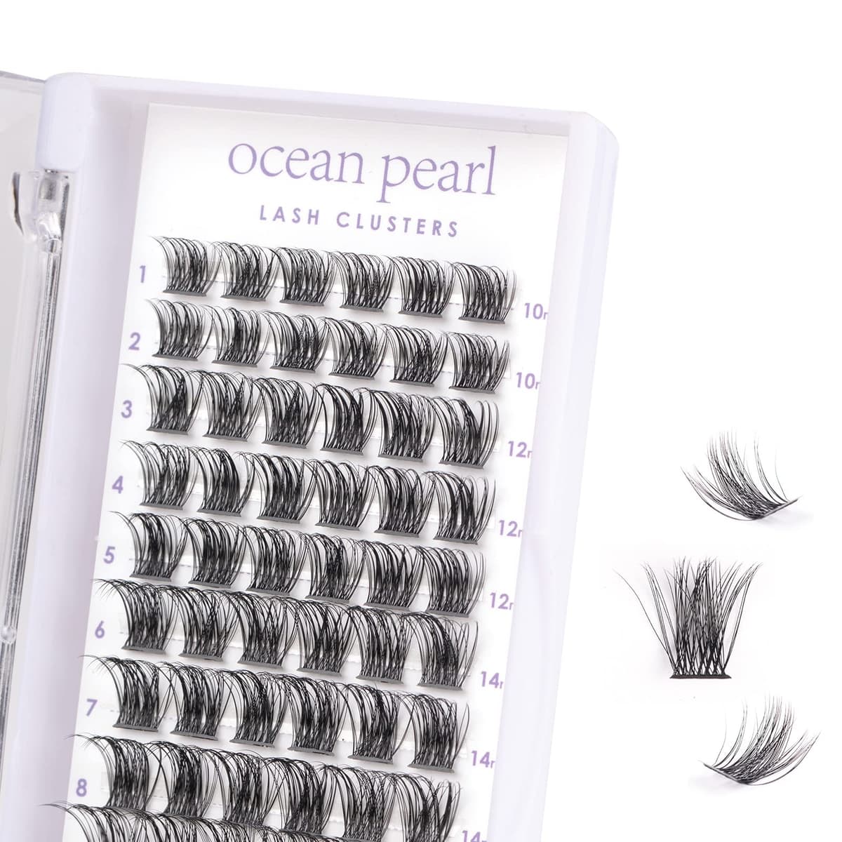 False Eyelashes Russian Strip Lashes D Curl 3D 10 Pairs Fake Lashes Natural False Eyelashe with Eyelash Glue Clear Adhesive Long Lasting Waterproof Multipack Eyelashes — view 17