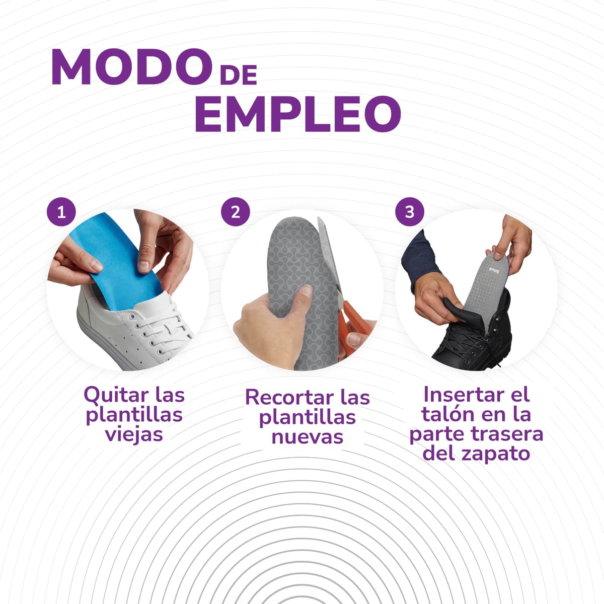 Scholl In-Balance Plantillas Ortopédicas para Hombre y Mujer - Plantillas Fascitis Plantar, Dolor de Talón y Metatarsalgia, Soporte del Arco, Pies Planos y Espolón Calcáneo, Talla L 42,5-45 — view 8