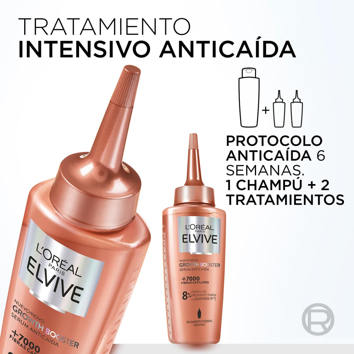 L'Oréal Paris Elvive Growth Booster Serum Anticaída 102ml — view 3