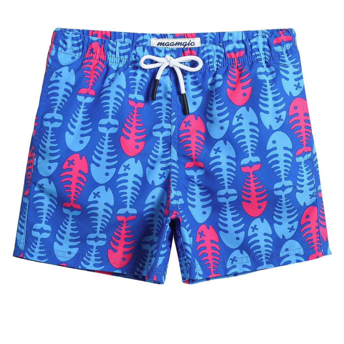 MaaMgic Bañador Niño Ropa de Baño para Niño Secado rápido Interior de Malla Short de Natación Estampado — view 31