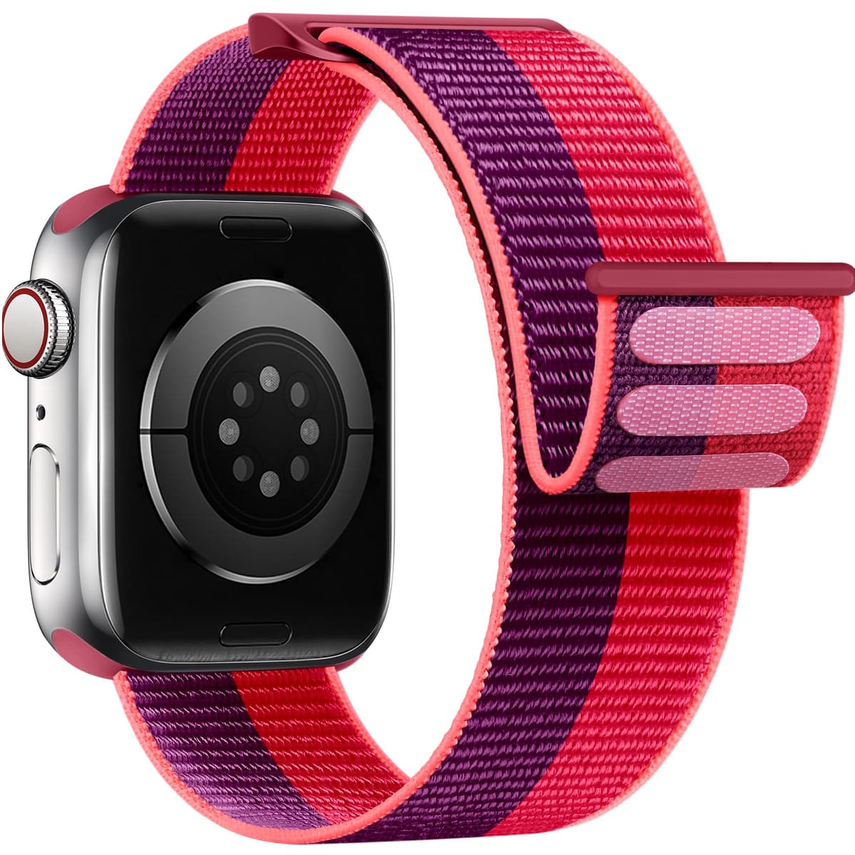 Yoohoo Nylon Straps Compatible with Apple Watch Straps 38mm 40mm 41mm 42mm(Series 10) Women Men,Upgraded Soft Nylon Strap Replacement Bands for iWatch Series 11 10 9 8 7 6 5 4 3 2 1 SE3 Ultra3/Black — view 46