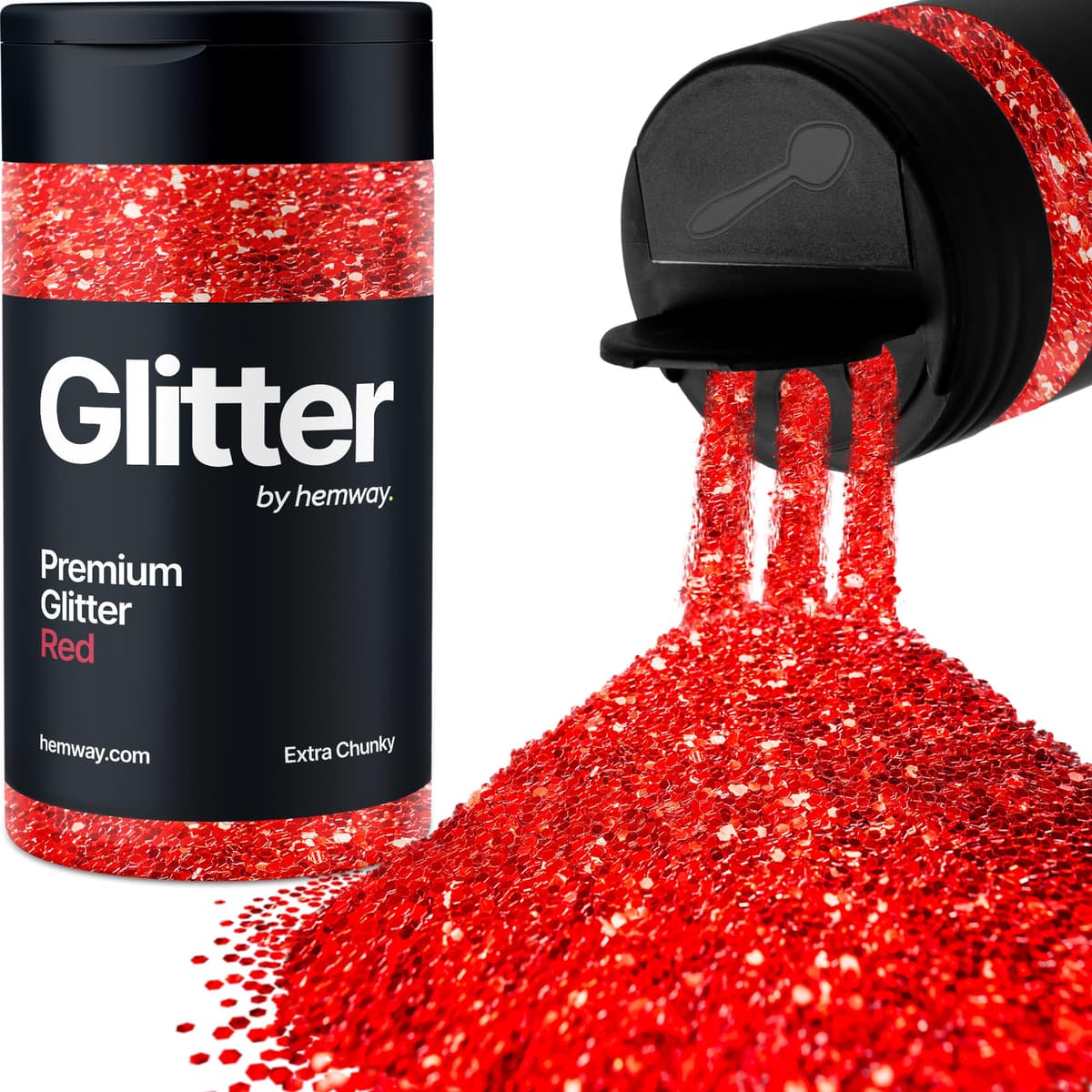 Light Rose Gold Glitter Shaker, 130g Ultrafine Glitter, Crafts 1/128" Metallic Flake Light Rose Gold Sequins, Resin & Epoxy Crafts, Decorating, Halloween, Christmas Nail, Face, Hemway — view 308
