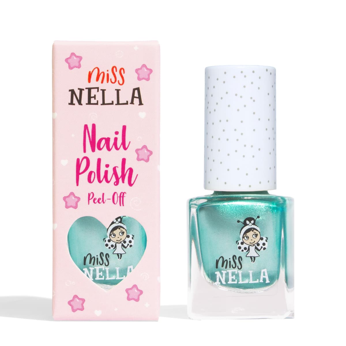 Miss Nella BLUEBERRY SMOOTHIE- Esmalte de uñas especial morada con brillantina para niños, con fórmula despegable, a base de agua y sin olor — view 26