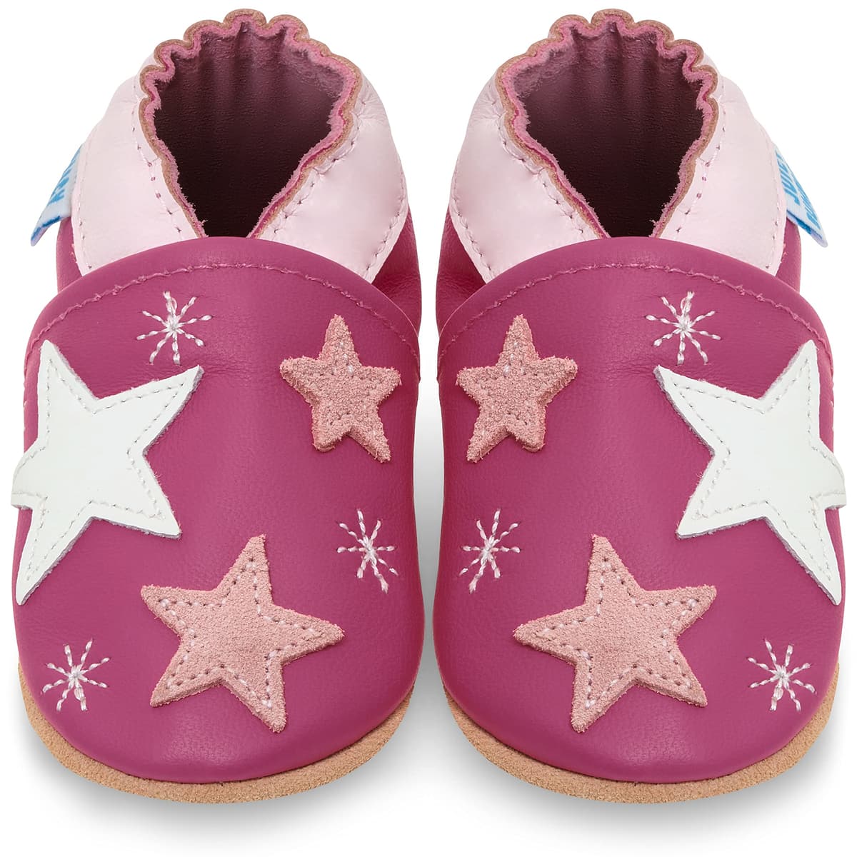 Zapatos de Bebé – Zapatillas de Cuero Niño Niña – Patucos de Piel con Elástico para Bebé - Zapatitos Primeros Pasos - Pantuflas Infantiles 0-6 Meses 6-12 Meses 12-18 Meses 18-24 Meses 2-3Años — view 23