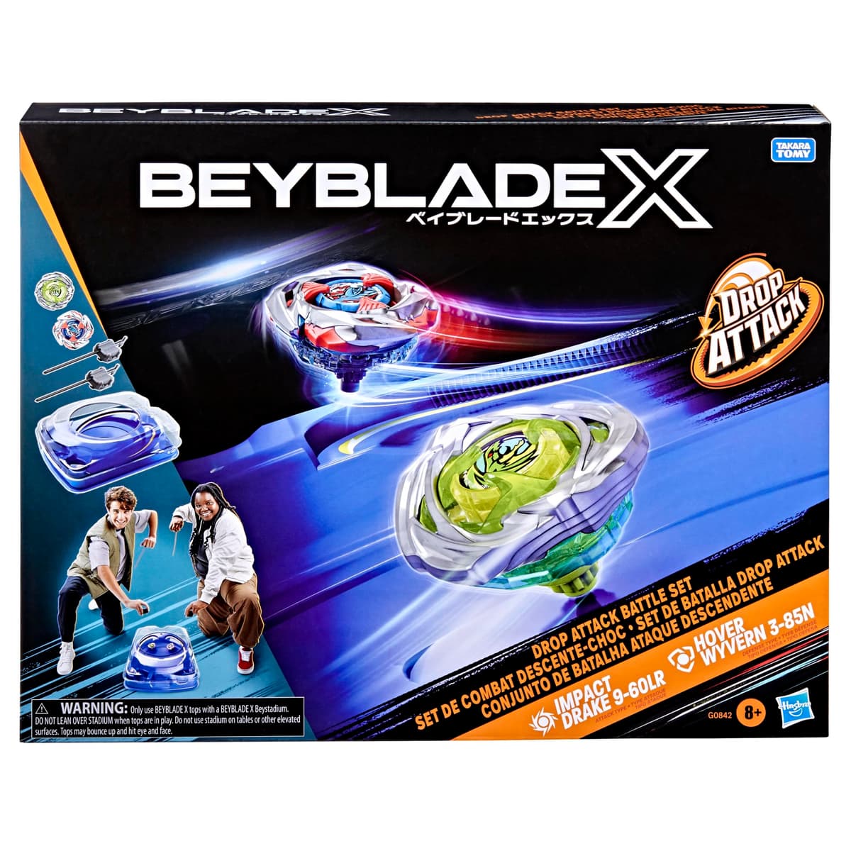 Beyblade X Drop Attack Battle Set — view 3