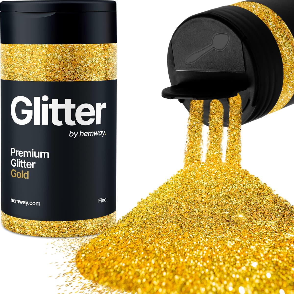 Light Rose Gold Glitter Shaker, 130g Ultrafine Glitter, Crafts 1/128" Metallic Flake Light Rose Gold Sequins, Resin & Epoxy Crafts, Decorating, Halloween, Christmas Nail, Face, Hemway — view 31