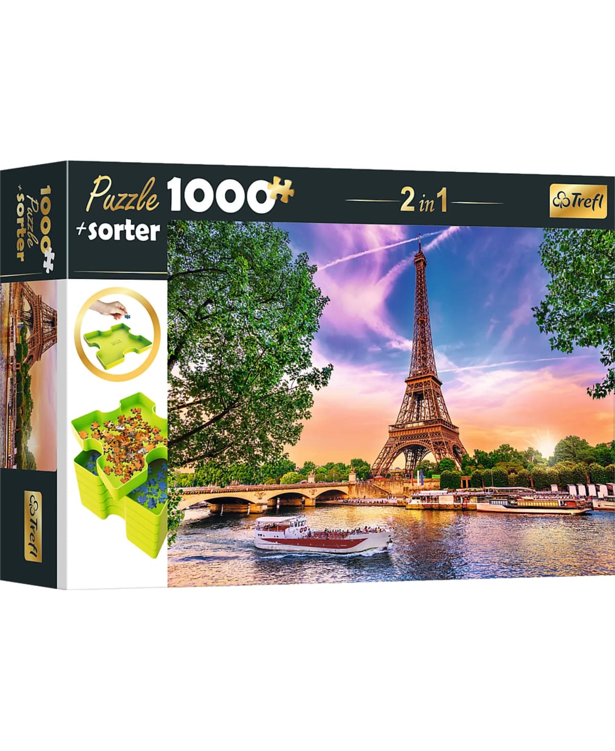 Trefl, Puzzle, Londres, de 1000 Piezas, Inglaterra, Capitales Europeas, Vista a la Ciudad, Edificios Famosos de Londres, Rompecabezas DIY, Pasatiempo Creativo, Regalo — view 30