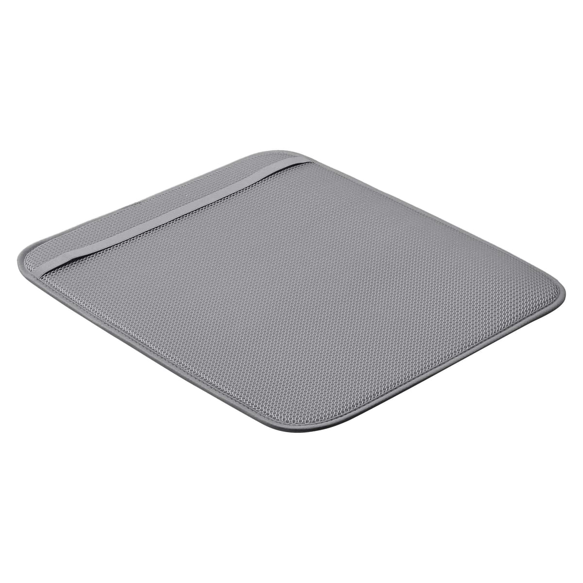 Amazon Basics - Esterilla de secado, 41x46cm / 16x18", color carbón, 3 unidades — view 4