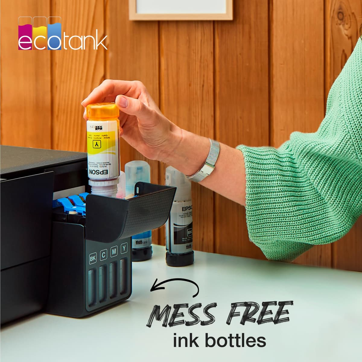 Epson 104 Black Ink 65ml Refill Bottle — view 7